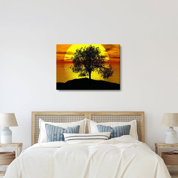 Slika siluete stabla (70x50 cm)