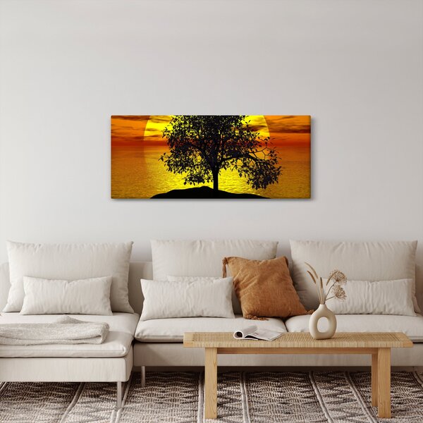 Slika siluete stabla (120x50 cm)