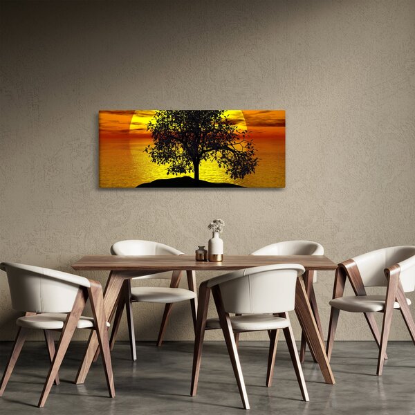 Slika siluete stabla (120x50 cm)