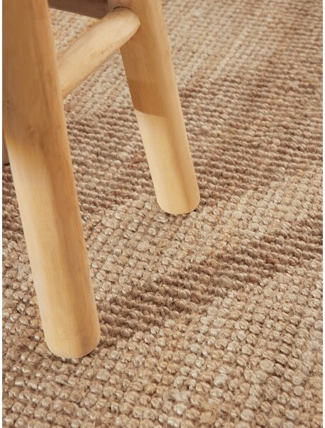 Juten okrugli tepih u prirodnoj boji ø 200 cm Bouclé Jaipur – Hanse Home