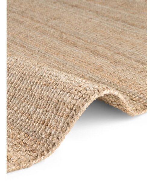 Juten okrugli tepih u prirodnoj boji ø 200 cm Bouclé Jaipur – Hanse Home