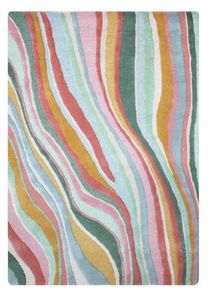 Ručno rađen vunen tepih 160x230 cm Abstract Flow – Flair Rugs