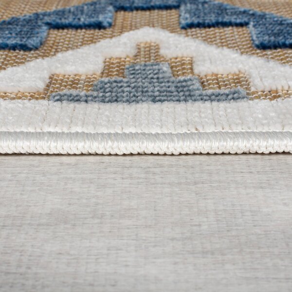 Krem vanjski tepih 200x290 cm Zion Natural – Flair Rugs