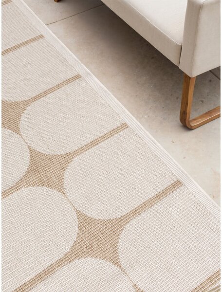 Bež/boje slonovače unutarnja i vanjska staza 80x250 cm Duet Bowen – NORTHRUGS