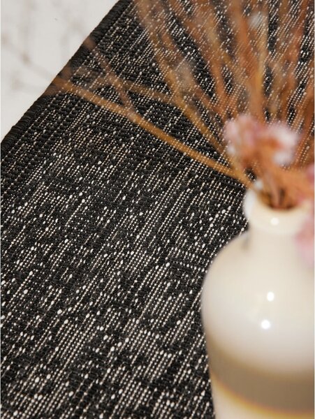 Crno-bijela unutarnja i vanjska staza 80x250 cm Duet Kona – NORTHRUGS