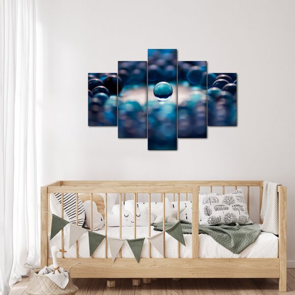 Slika - Plave kuglice (150x105 cm)