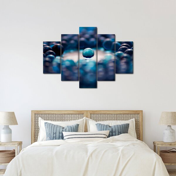 Slika - Plave kuglice (150x105 cm)