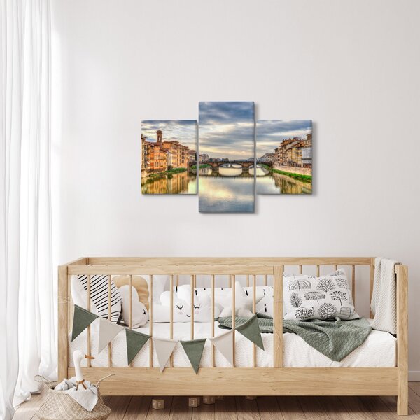 Slika - Most preko rijeke (90x60 cm)