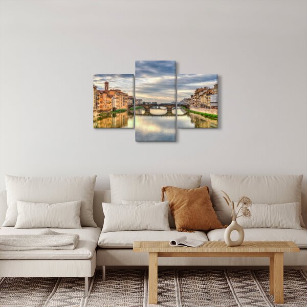 Slika - Most preko rijeke (90x60 cm)