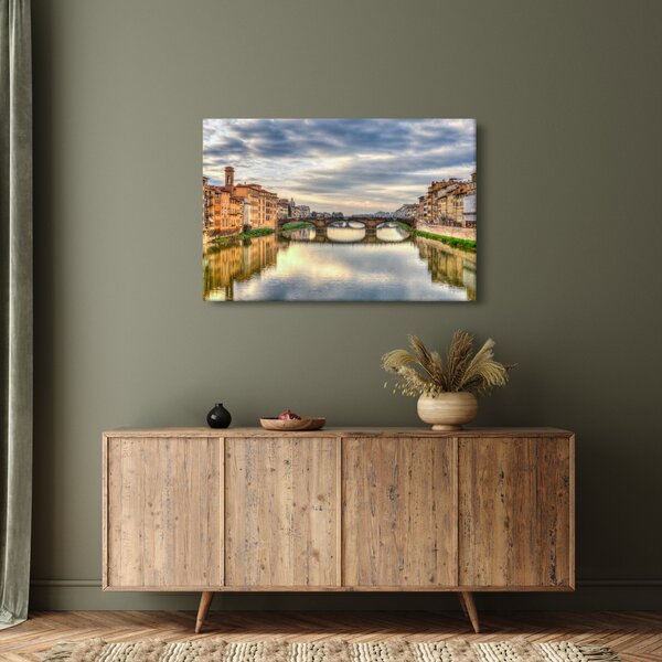 Slika - Most preko rijeke (90x60 cm)