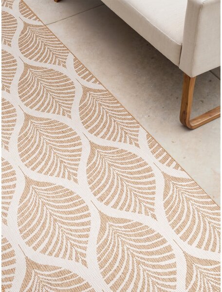 Bež/boje slonovače unutarnja i vanjska staza 80x250 cm Duet Liora – NORTHRUGS