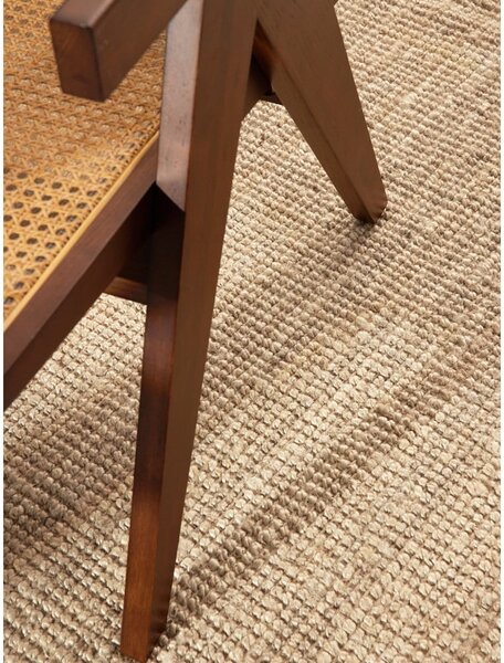 Krem juten okrugli tepih ø 160 cm Bouclé Jaipur – Hanse Home