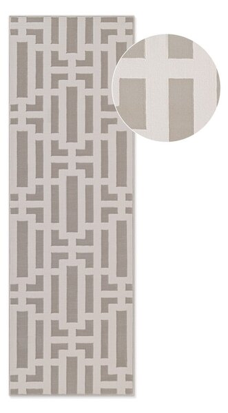 Siva/krem staza 80x240 cm Perles Onyx – Elle Decoration