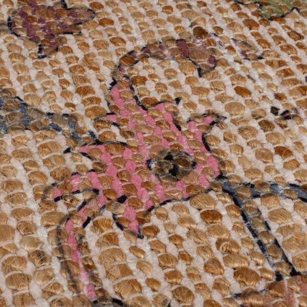 Ručno rađen tepih od mješavine jute u prirodnoj boji 200x290 cm Celine Jute Global – Flair Rugs