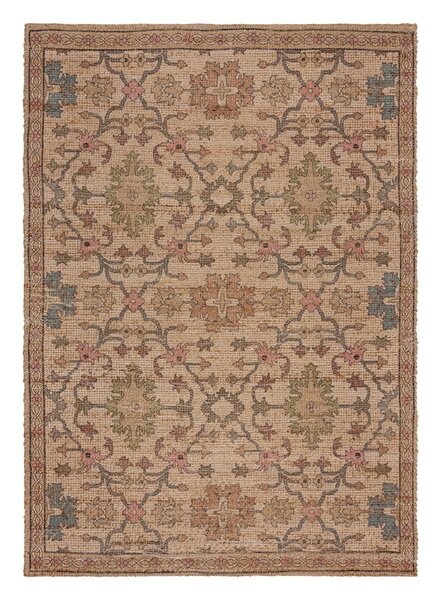 Ručno rađen tepih od mješavine jute u prirodnoj boji 200x290 cm Celine Jute Global – Flair Rugs