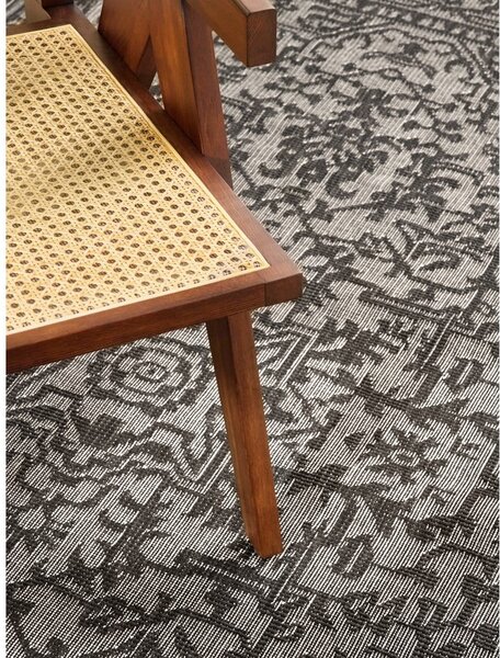 Crno-bijeli unutarnji i vanjski tepih 200x290 cm Duet Kona – NORTHRUGS