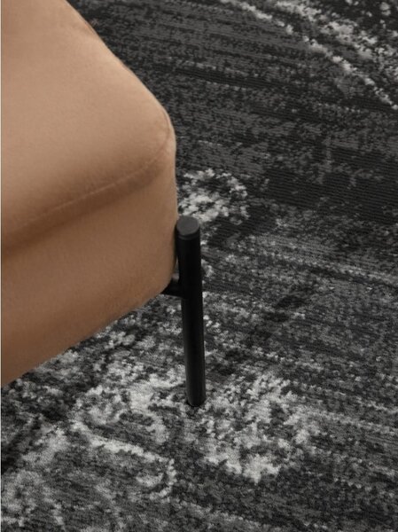 Sivi okrugli tepih ø 120 cm Gloria Lydia – Hanse Home