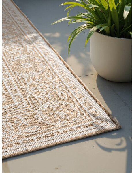 Bež/boje slonovače unutarnji i vanjski tepih 200x290 cm Duet Kona – NORTHRUGS