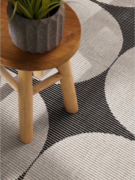 Crno-bijeli unutarnji i vanjski tepih 160x230 cm Duet Bowen – NORTHRUGS