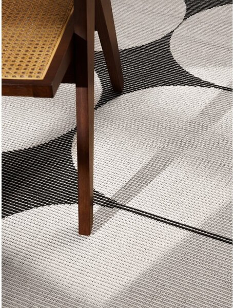 Crno-bijeli unutarnji i vanjski tepih 160x230 cm Duet Bowen – NORTHRUGS