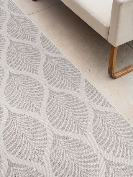 Siva/boje slonovače unutarnja i vanjska staza 80x250 cm Duet Liora – NORTHRUGS