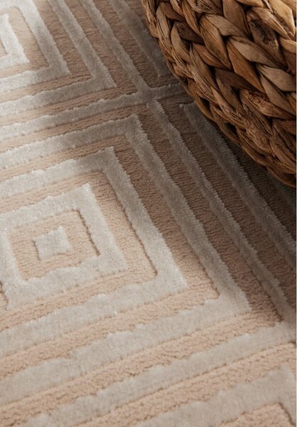 Bež tepih 120x170 cm Perles Tourmaline – Elle Decoration