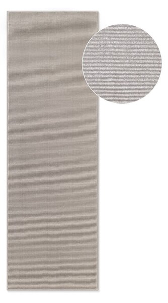 Siva/krem staza 80x240 cm Perles Dolomite – Elle Decoration