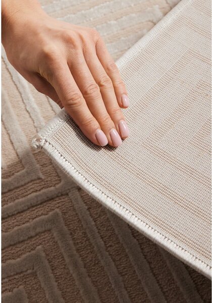 Bež tepih 120x170 cm Perles Tourmaline – Elle Decoration