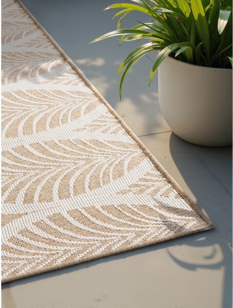 Bež/boje slonovače unutarnji i vanjski tepih 120x170 cm Duet Liora – NORTHRUGS