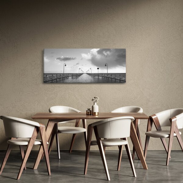 Slika - Šetalište uz obalu (120x50 cm)