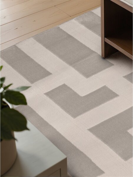 Sivi/krem tepih 120x170 cm Perles Onyx – Elle Decoration