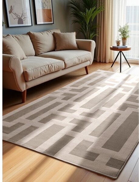 Sivi/krem tepih 120x170 cm Perles Onyx – Elle Decoration