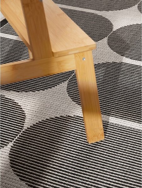 Crno-bijela unutarnja i vanjska staza 80x250 cm Duet Bowen – NORTHRUGS