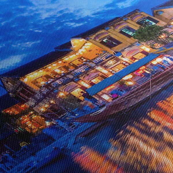 Slika noćnog grada Hoi An, Vijetnam (90x60 cm)