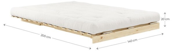 Zelena sklopiva sofa od samta 140 cm Roots – Karup