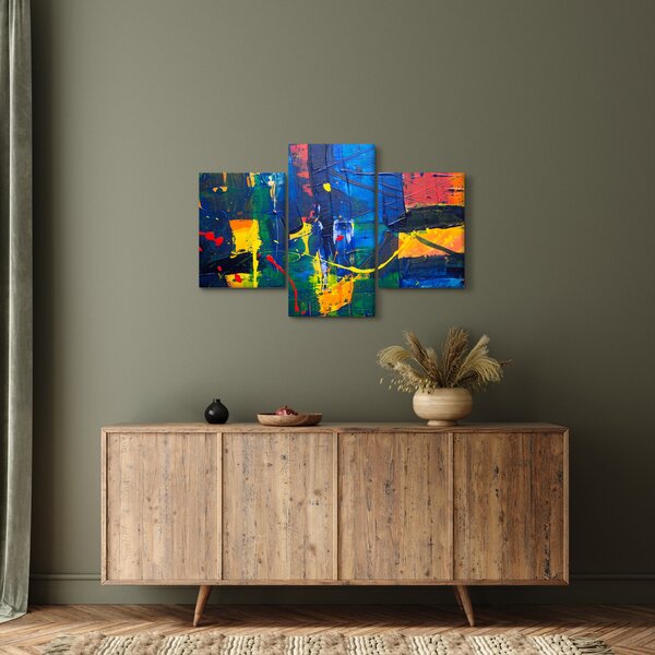 Slika - Apstrakcija (90x60 cm)