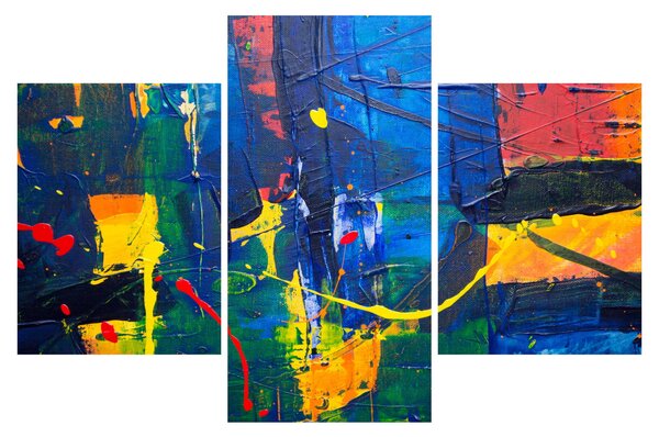 Slika - Apstrakcija (90x60 cm)