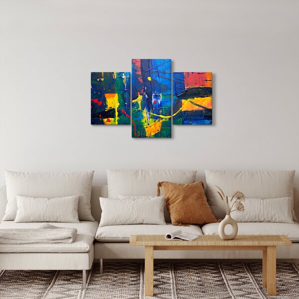 Slika - Apstrakcija (90x60 cm)