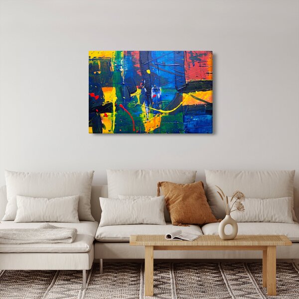 Slika - Apstrakcija (90x60 cm)