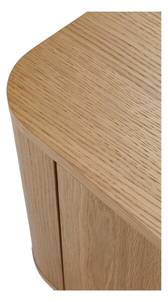 TV komoda u dekoru hrasta u prirodnoj boji 180x50,5x40 cm Padoc – MOME
