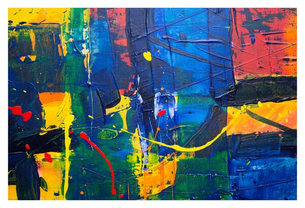 Slika - Apstrakcija (90x60 cm)