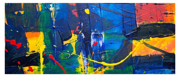 Slika - Apstrakcija (120x50 cm)
