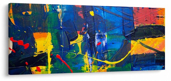 Slika - Apstrakcija (120x50 cm)