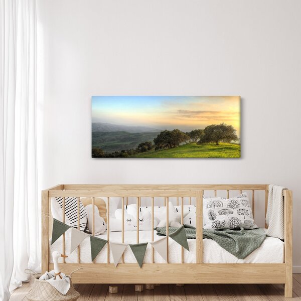 Slika - Pogled s brda (120x50 cm)