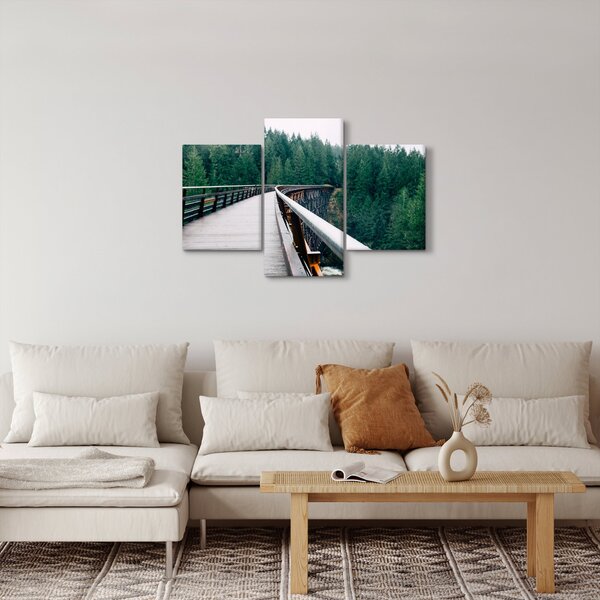 Slika - Most do vrhova drveća (90x60 cm)