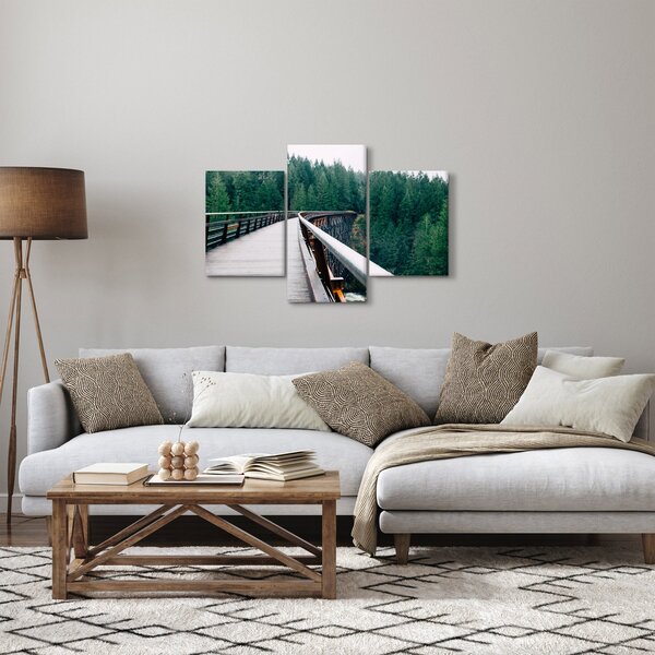 Slika - Most do vrhova drveća (90x60 cm)