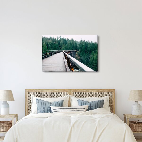 Slika - Most do vrhova drveća (90x60 cm)