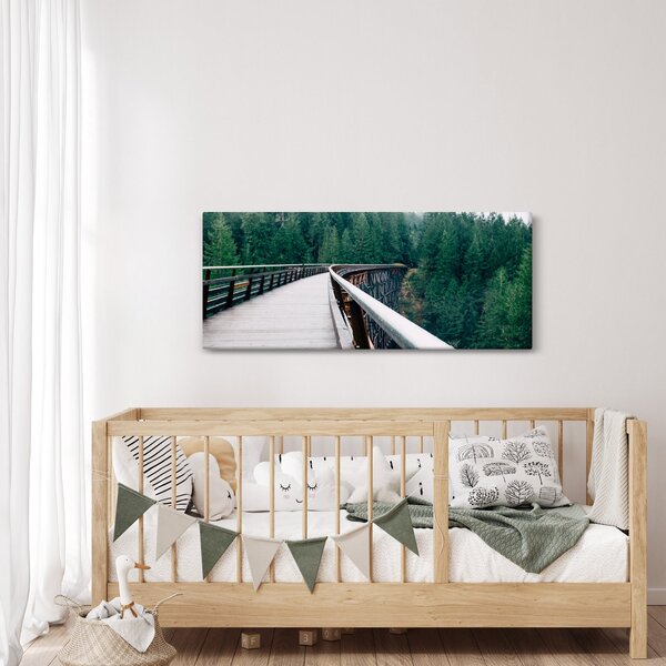 Slika - Most do vrhova drveća (120x50 cm)