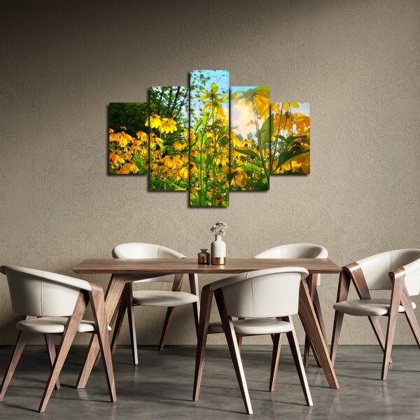 Slika žutog cvijeća (150x105 cm)