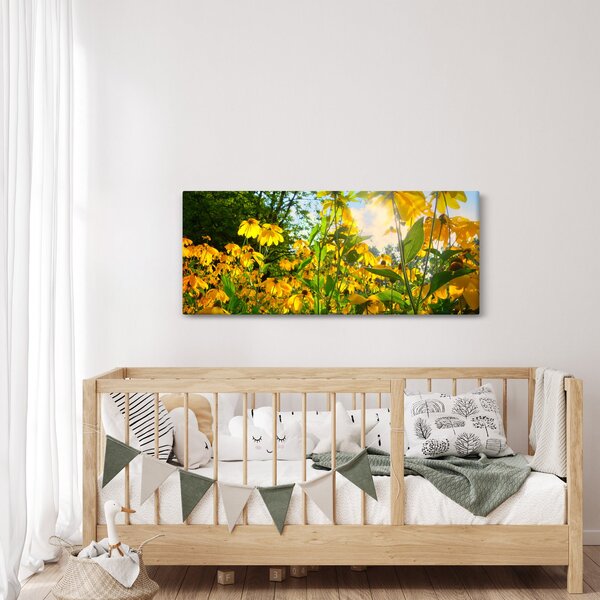 Slika žutog cvijeća (120x50 cm)